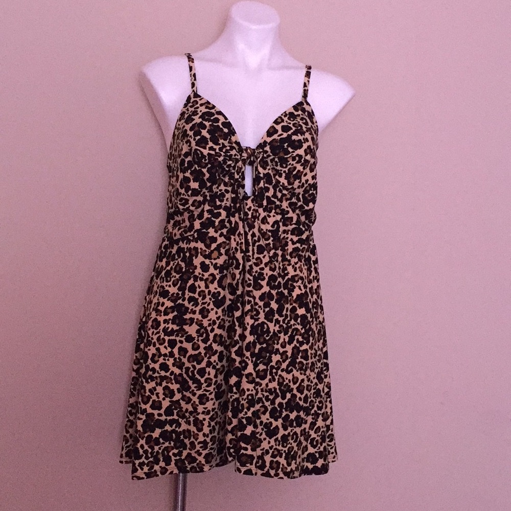 Cheetah romper